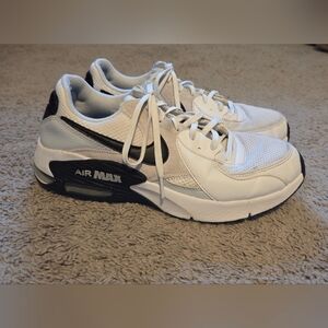 Nike Air Max White and Black Men's Shoes